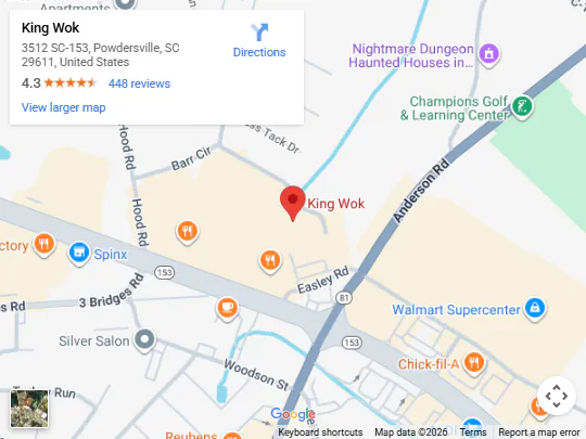 3512 SC-153, Powdersville, SC 29611, United States